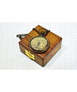 Sailor&#39;s Art Antique Brass Victorian Pocket Watch - $32.17