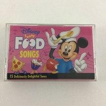 Disney Funny Food Songs Cassette Tape Deliciously Delightful Tunes Vintage 1994 - £14.66 GBP