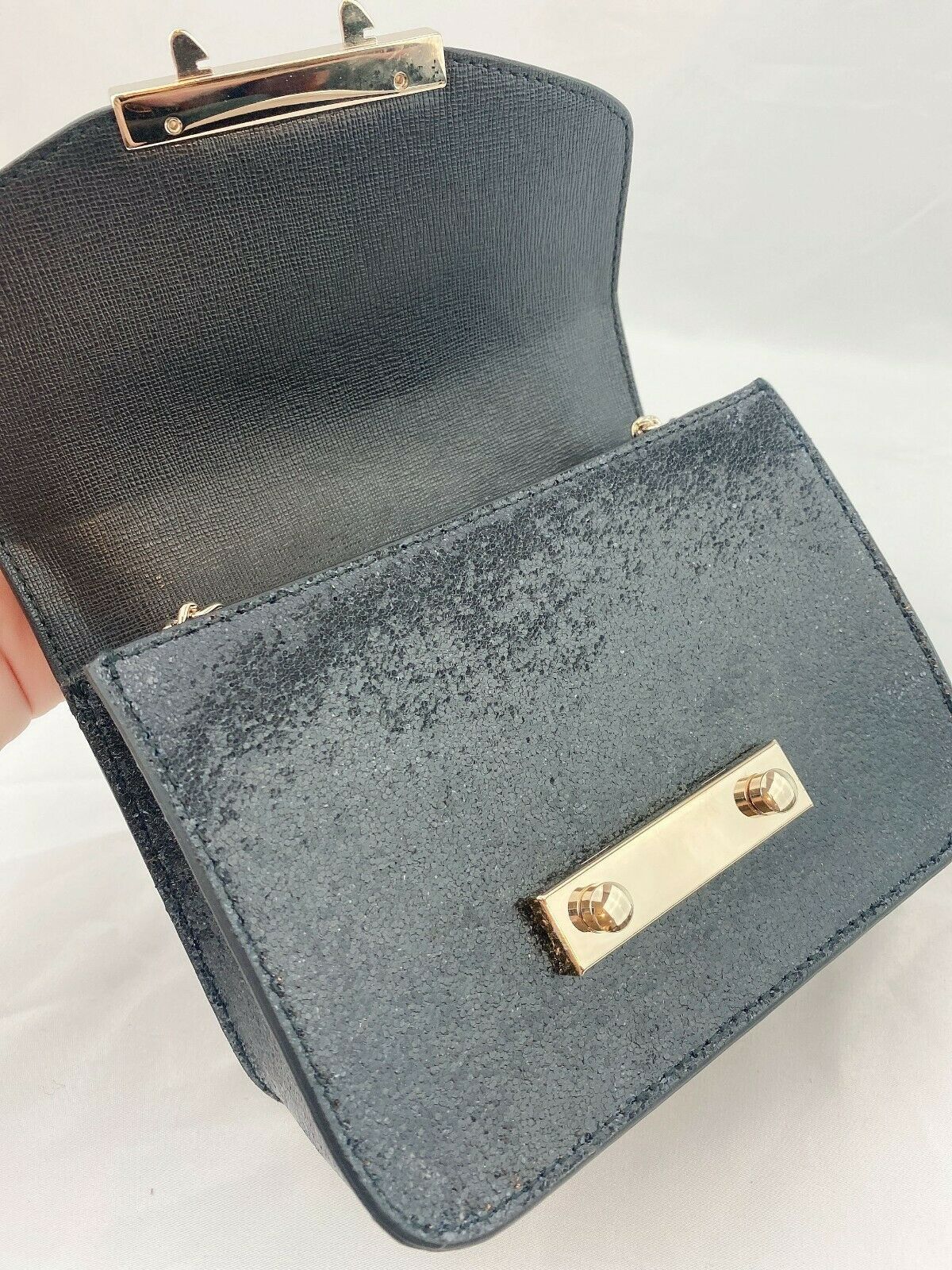 NWT Furla Mini Julia Pochette glitter and 50 similar items