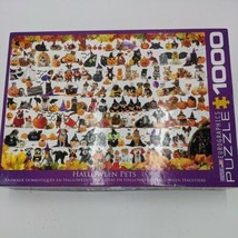 EuroGraphics 5416 Halloween Pets Puzzle 1000 Piece - $19.79