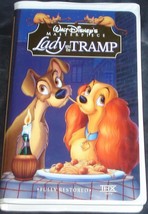 Lady And The Tramp - Walt Disney Classic Feature - Gently Used VHS Clamshell - £6.23 GBP