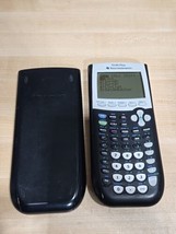 Texas Instruments TI-84 Plus Graphing Calculator w/Cover Navy Blue Teste... - $37.15