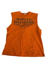 Harley Davidson Motorcycles Tank Top L Double Sided Tucson AZ Sheriff Ba... - $33.25