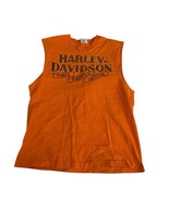 Harley Davidson Motorcycles Tank Top L Double Sided Tucson AZ Sheriff Ba... - $45.47 CAD