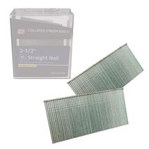 Grip-Rite 2-1/2 in. L X 16 Ga. Straight Electro Galvanized Finish Nails ... - $17.95