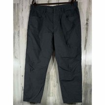 The North Face Mens Gray Pants Size 38 Short (38x29.5) Cargo Zip Pocket - £21.63 GBP