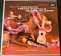 Hawaii Calls &quot;Favorite Instrumentals Of Islands&quot; Vinyl Lp Record Capitol Tested - £6.36 GBP