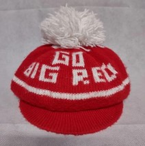 Nebraska Cornhuskers Tam Beanie Hat Go Big Red 1970&#39;s 1980&#39;s Vintage  - $24.95