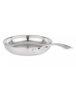 New VIKING 3-PLY STAINLESS STEEL Skillet Fry Frying Pan 10&quot; aluminum core - £31.22 GBP