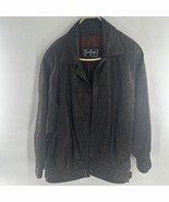 Vtg BOMBER JACKET GINO di GIORGIO 80&#39;s Leather Men’s Sz S  Women’s Sz M - $28.05