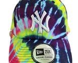 New YORK YANKEES New Era Casual Classic Tie Dye Adjustable Baseball Hat NWT - $28.87