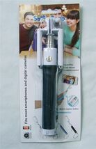 BLACK HANDLE SELFIE EXPANDABLE CELLULAR PHONE STICK handheld mono pod ho... - $6.60