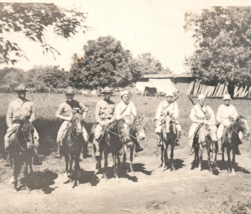 Navy Sailors Army Soldiers Rifles Horses Horseback Equestrian WWI Postca... - $18.26