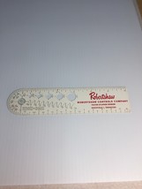 Vintage Robertshaw Controls Co, Knoxville 1, Tennesse. Vintage CIRCLE SC... - $7.78 CAD