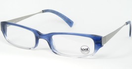 Look Occhiali 4055 B202 Transparent Blau/Klar Brille 48-18-140mm Italien - £59.59 GBP