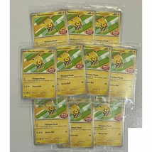 Lot of 10 Pikachu Berkemeja Batik Promo 101/SV-P Journey Stamp Pokemon Indonesia - £118.14 GBP