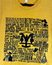 Canvas by Bella+Canvas Yellowstone TV Series Key Words Tee Shirt Men&#39;s s... - $21.21