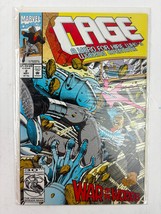 CAGE #2 - A Hero for Hire Who&#39;s Working Overtime 1992 Marvel Comics - $4.45