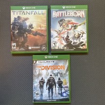 XBOX One Titanfall Battleborn The Division Game Lot - £11.61 GBP