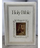 1978 Regency Holy Bible King James Version Red Letter Illustrated Leathe... - €29,75 EUR