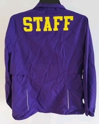 Planet Fitness Staff Full-Zip Women's Purple Windbreaker Pullover Jacket Size M Item image 2
