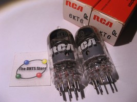 Vacuum Tubes RCA 6KT6 Tube / Valve - in Box Tested Qty 2 - £7.41 GBP