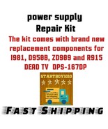 REPAIR KIT VIZIO E550i-B2 POWER BOARD DPS-167DP  056.04167.0001 DEAD TV - $17.62