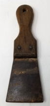 Primitive Antique Scraper Hand Tool Rustic Wood and Metal Design - £11.85 GBP