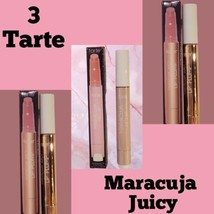 Lot Of 3 Tarte Maracuja Juicy Lip Plump &amp; Lip Balm BNIB Full Size - $35.52