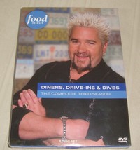 Guy Fieri Diners, Drive-Ins  Dives The Complete Third Season 3 NEW 3 DISC SET - £7.74 GBP