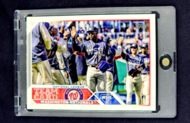 2023 Topps Series 1 #316 Washington Nationals Team Card *Great Condition* - £0.77 GBP