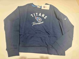 Women&#39;s Nike Navy  TITANS  Fleece Pullover Hoodie XXL - $34.25