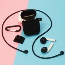 5 In 1 for Airpods Keychain Hook Silicone Protective Cover Headset Case - £8.67 GBP