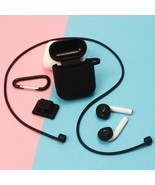 5 In 1 for Airpods Keychain Hook Silicone Protective Cover Headset Case - £8.81 GBP