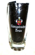 Konigsbacher Brau Koblenz facetted 0.5L German Beer Glass - £9.99 GBP