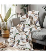 Cozy Mallard Duck Print Velveteen Plush Blanket - Home Decor, Gift for H... - $456.10 MXN+