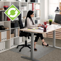 Floortex Ecotex Evolutionmat Standard Pile Carpet Rectangluar Chair Mat - Home,  - £237.80 GBP