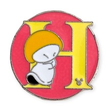 Fantasia Disney Pin: Hop Low &quot;H&quot; Monogram Alphabet Letter  - £7.74 GBP