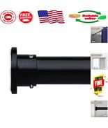 Versatile Black Tension Curtain Rod, Adjustable 28-50in - Perfect for Re... - $61.53 CAD