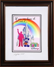 Walt Disney Mickey Mouse, 11 x 14   Framed. - $94.05