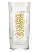 LaModaHome Alara Raki Glass Clear Premium Quality Highball Drink Tumbler, Drinki - £27.18 GBP
