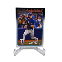 Evan Carter 2024 Topps Series 1 #280 Base Rookie Card RC Texas Rangers - $2.44