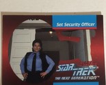 Star Trek Next Generation Trading Card #BTS16 Set Security Elaina M Vescia - $1.97