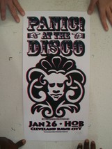 Panic! At The Disco Panic Screen Printing Cooking Poster Cleveland Rawk ... - $991.08 MXN