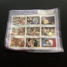 The Disney Classic Fairytales In Postage Stamps SNOW WHITE Vintage Issue... - £10.77 GBP