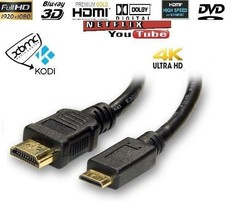 Canon Digital Camera Power Shot SX500 Is Mini Hdmi Cable Lead Hd Display - £7.19 GBP