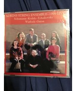 ADKINS STRING ENSEMBLE 1999 Live CD Denton TX Private Press Schumann Kod... - £11.68 GBP