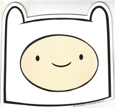 Adventure Time Finn Head Large Car Magnet, New Unused - £3.92 GBP