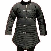 Medieval Gambeson thick padded coat Aketon vest Jacket Armor COSTUMES V Day Gift - £62.36 GBP+