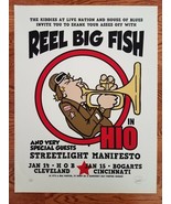 Reel Big Fish Poster Streetlight Manifesto in Ohio January 14 and 15 - $1,652.81 MXN